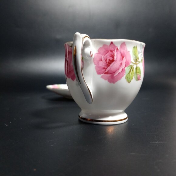 Bell Lady Alexander Rose Tea Cup Saucer Set English Bone China Floral Vintage - Picture 5 of 16
